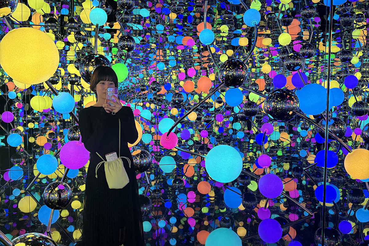 箱根のポーラ美術館にて